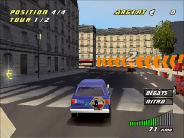 Paris-Marseille Racing II (FR) screen shot game playing